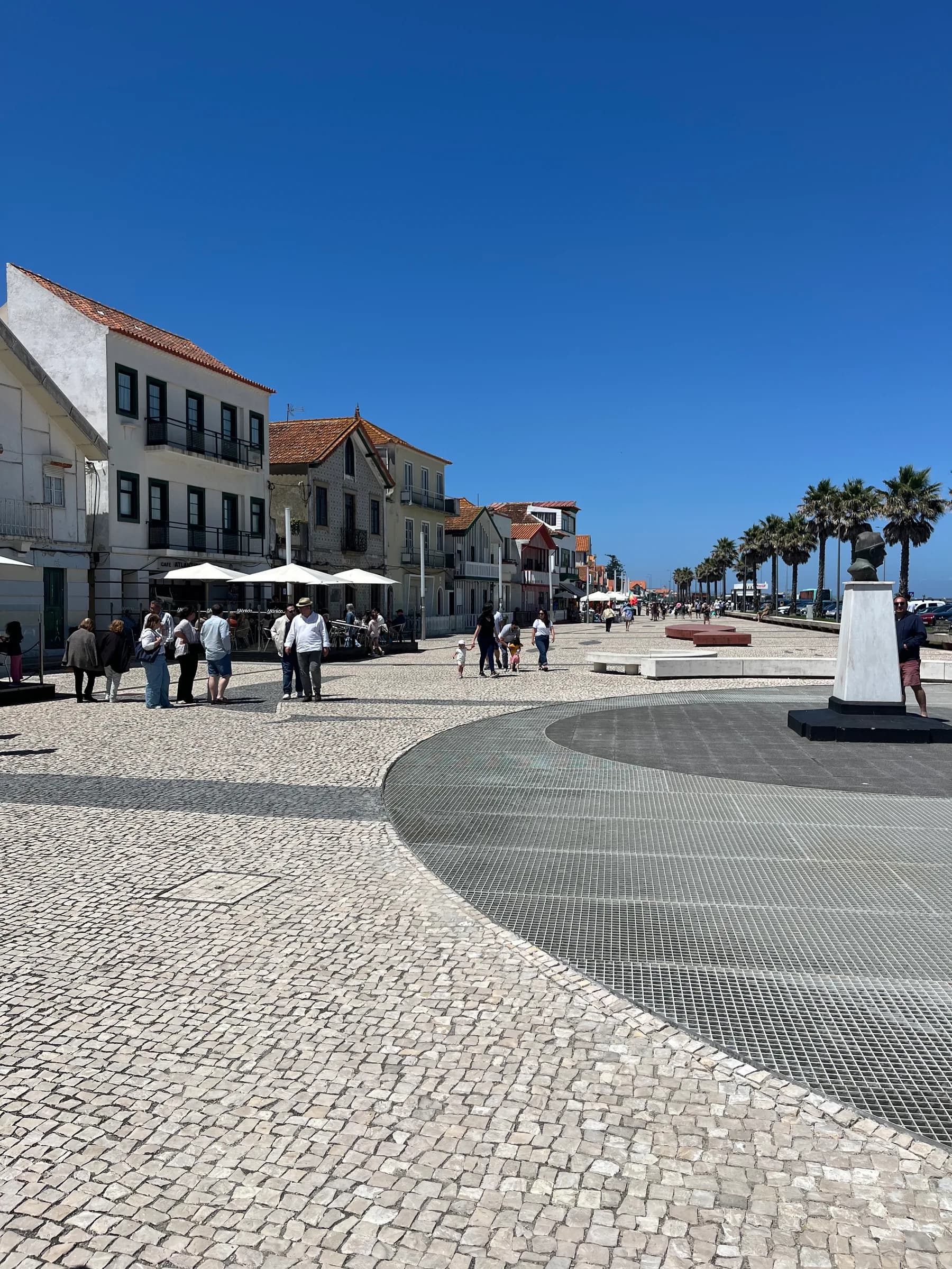 Costa Nova by the lagoon